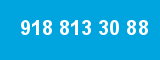 918 813 30 88 918 813 30 88